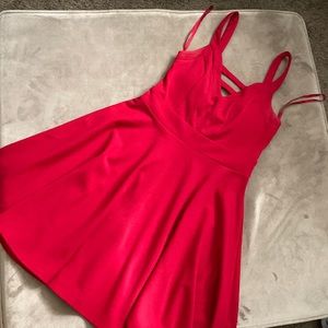 Red dress